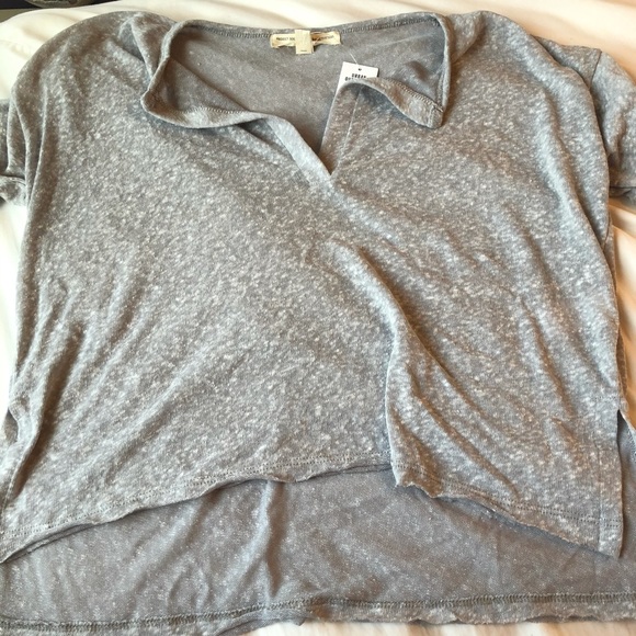 NWT Urban Outfitters XS oversized tshirt top Blue soft flowy shirt soft comfy - Picture 3 of 7